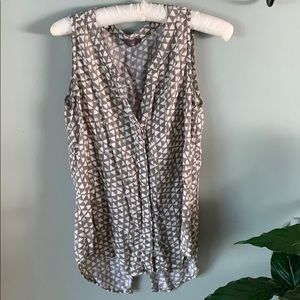 Button up tank